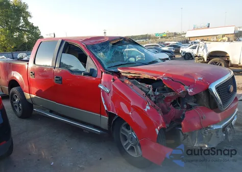 2007 Ford F-150 Xlt из США, поврежденный, VIN 1FTRW12W97KB03574